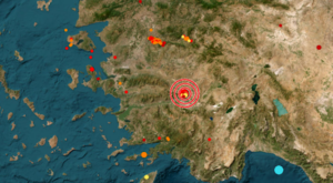 Denizli’de 4.0 büyüklüğünde deprem