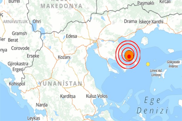 Yunanistan’da deprem