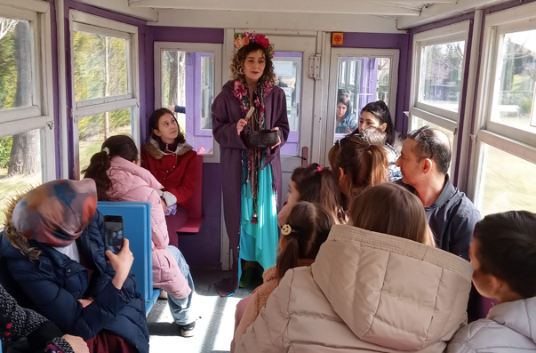 Sazova’da “Bir Duraklık Masal” yolculuğu Sazova’da “Bir Duraklık Masal” yolculuğu