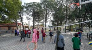 Büyükşehirden okullara spor malzemesi desteği