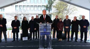 Başkan Vekili Aslan, Saraçhane’de personelle bayramlaştı