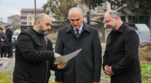 Başkan Özlü, saha incelemesi gerçekleştirdi