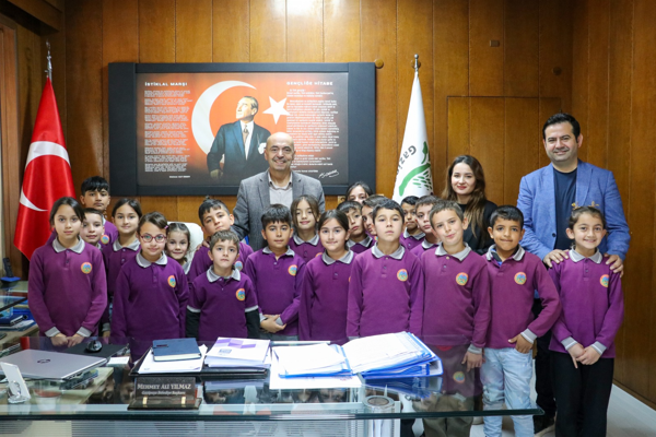 Öğrenciler, Gazipaşa Belediyesi’ni ziyaret etti Öğrenciler, Gazipaşa Belediyesi’ni ziyaret etti