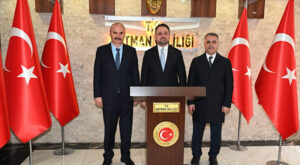 Gençlik ve Spor Bakan Yardımcısı Eminoğlu, Batman Valiliği’ni ziyaret etti