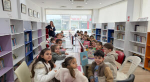 Yalova’da Kütüphaneler Haftası kapsamında öğrenci ziyaretleri gerçekleştiriliyor