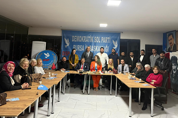 DSP Bursa’da ilçe başkanlıklarına kadın isimler atandı