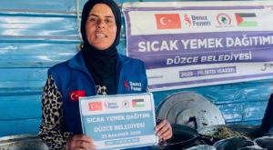 Düzce’den Gazze’ye iftar sofrası