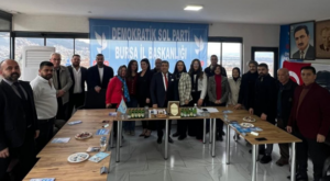 DSP Bursa heyetinde görev değişimi