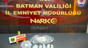 Batman’da 514 gram metamfetamin ele geçirildi