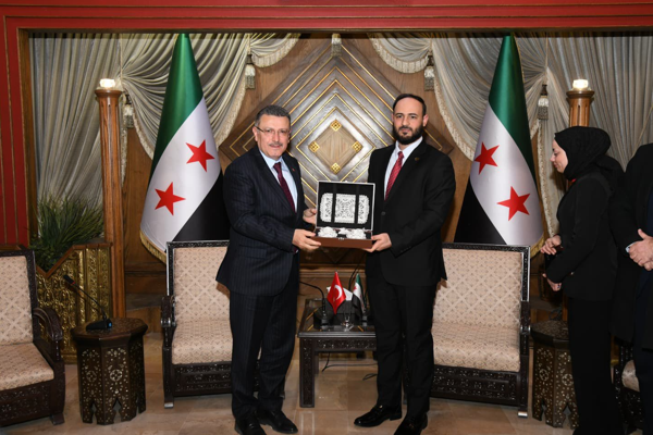 Trabzon heyetinden, Halep Valisi Garib’e ziyaret