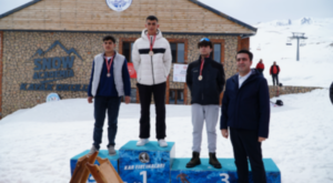 Erciyes, Geleneksel Kızak Türkiye Şampiyonası’na ev sahipliği yaptı