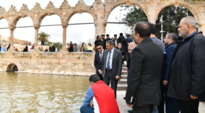 Şanlıurfa Valisi Şıldak, Balıklıgöl Platosu’nda incelemeler yaptı