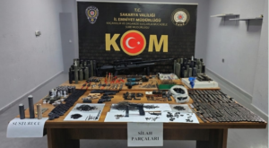 Sakarya’da silah imalathanesine operasyon