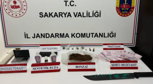 Sakarya’da uyuşturucu operasyonu