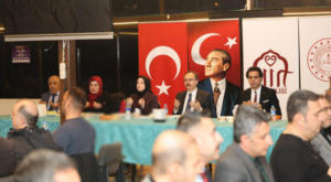 Vali Kızılkaya, öğretmenler ve milli eğitim müdürlüğü personeliyle iftarda buluştu