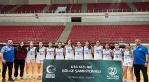 Adana Büyükşehir Belediyesi U16 Kız Basketbol Takımı bölge şampiyonu oldu