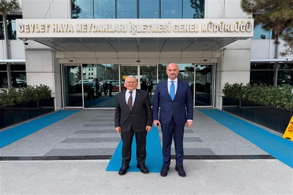 Büyükkılıç’tan DHMİ Genel Müdürü Çakmak’a ziyaret