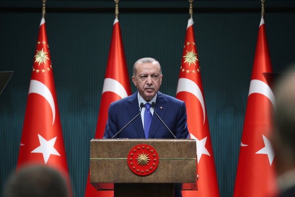 Erdoğan: Bölgemiz artık yıllardır hasretini çektiği kalıcı huzura kavuşsun istiyoruz Erdoğan: Bölgemiz artık yıllardır hasretini çektiği kalıcı huzura kavuşsun istiyoruz