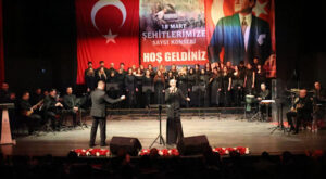 Aydın’da “18 Mart Şehitlerimize Saygı Konseri” düzenlendi