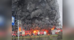 Arsin OSB’deki yangın kontrol altına alındı