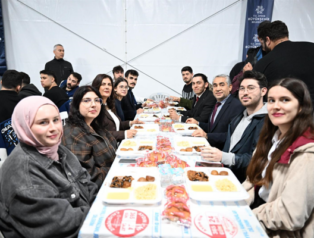 Başkan Çerçioğlu, öğrenciler ile iftarda buluştu