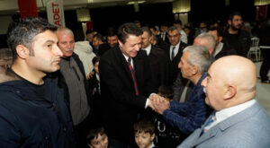 Arıkan, Kayseri’de bayramlaşma programına katıldı