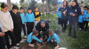 Hatay’da çocuklara doğa bilinci eğitimi veriliyor
