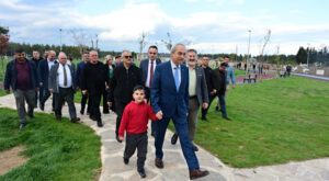 Başkan Kocagöz, yapımı süren projeleri yerinde inceledi