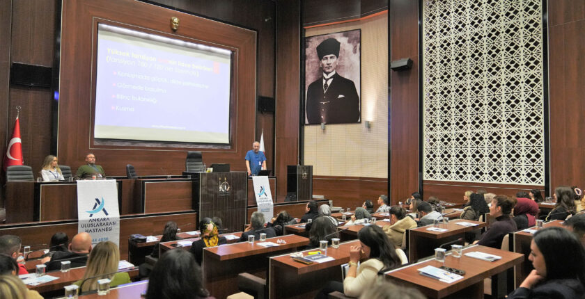 Keçiören Belediyesi personeline sağlıklı yaşam semineri Keçiören Belediyesi personeline sağlıklı yaşam semineri