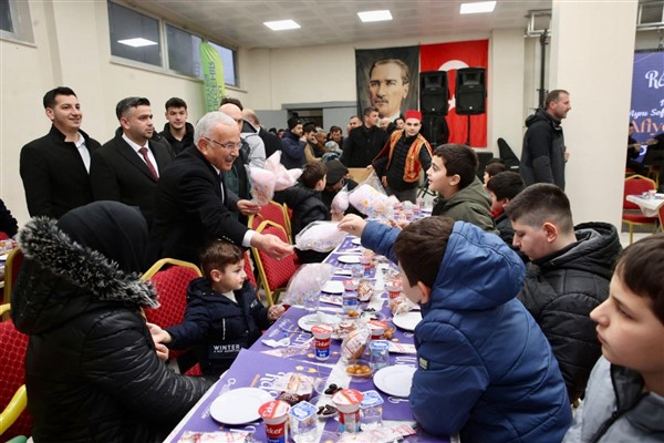 Ordu’da Ramazan sofrası Çaybaşı’nda kuruldu