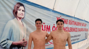 Milli yüzücü Kuzey Tunçelli, olimpiyat hazırlıklarını İzmit’te sürdürüyor