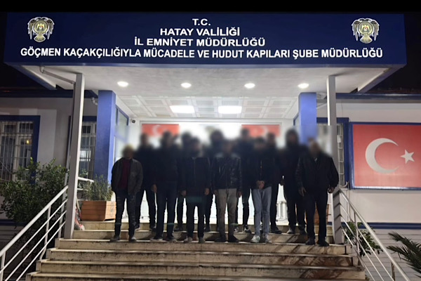 Hatay’da kaçak göçmen operasyonu düzenlendi Hatay’da kaçak göçmen operasyonu düzenlendi