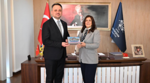 Gençlik ve Spor Bakan Yardımcısı Eminoğlu’ndan Başkan Çerçioğlu’na ziyaret