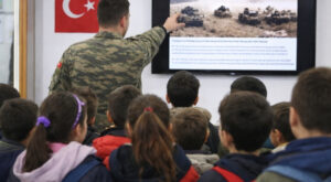 Çanakkale’de öğrencilere askerlik deneyimi