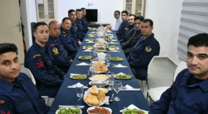 Samandağ Kaymakamı Dündar, Sahil Güvenlik Komutanlığı’nda iftara katıldı