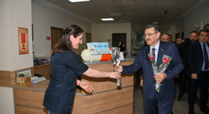 Başkan Genç’ten sağlık çalışanlarına ziyaret