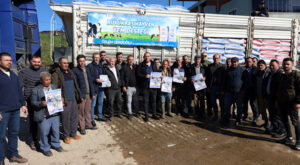 Aydın’da Nazillili üreticilere yem desteği sağlandı