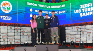 Yeni kurulan atletizm şubesinde büyük başarı