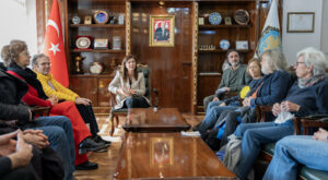 Eşbaşkan Bucak, Alman sendika temsilcilerinden oluşan heyeti ağırladı