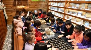 Mamak’ta öğrenciler doğayla öğreniyor