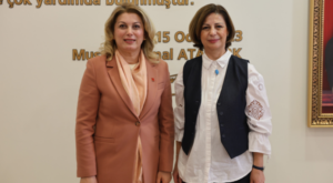 CHP Kadın Kolları Genel Başkanı Kaya’dan Başkan Ünlüce’ye ziyaret