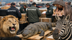 Trabzon Limanı’nda yaban hayatı kaçakçılığı operasyonu