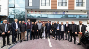 Başkan Tugay’dan DİSK Ege Bölge Temsilcisi Gümüştekin’e ziyaret