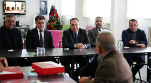 Başkan Dutlulu, huzurevi sakinleriyle bir araya geldi