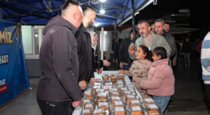 Pamukkale Belediyesi, çeşitli ikramlar gerçekleştirdi