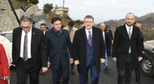 Başkan Genç, Sürmene’de sel ve heyelan çalışmalarını inceledi