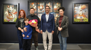 “Zamansız Yolculuk Hikayeleri” sergisi Beylikdüzü’nde açıldı