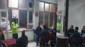 Yenice’de vatandaşlara trafik güvenliği eğitimi verildi