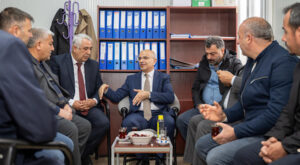 Başkan Er, esnaf odalarını ziyaret etti