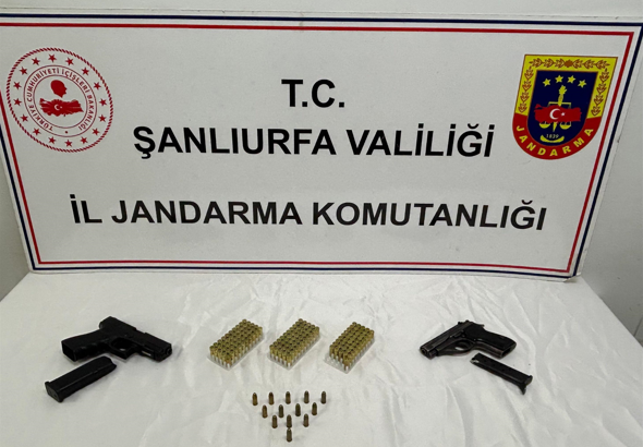Şanlıurfa’da “Yasa Dışı ve Ruhsatsız Silahlanmayla Mücadele” kapsamında operasyon